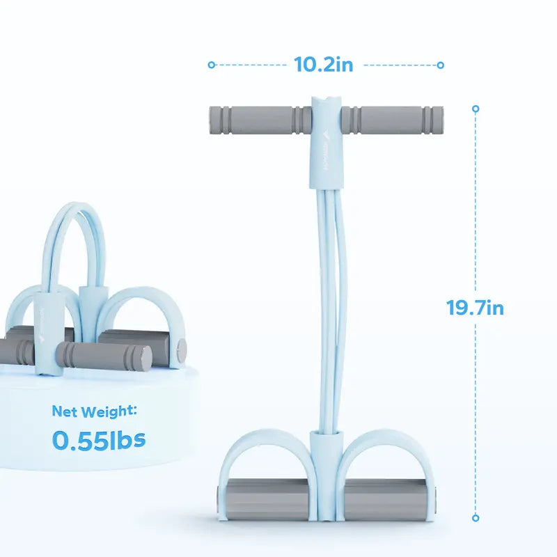 Full-Body Home Fitness Pedal Resistance Band