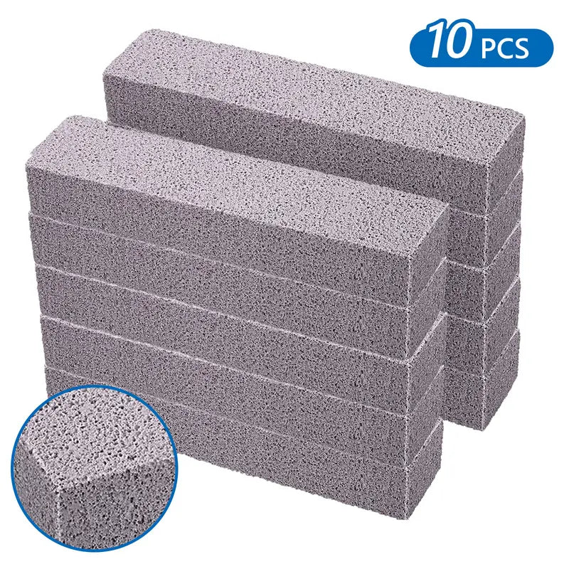 Heavy-Duty Pumice Cleaning Bricks for Tough Stain & Rust Removal