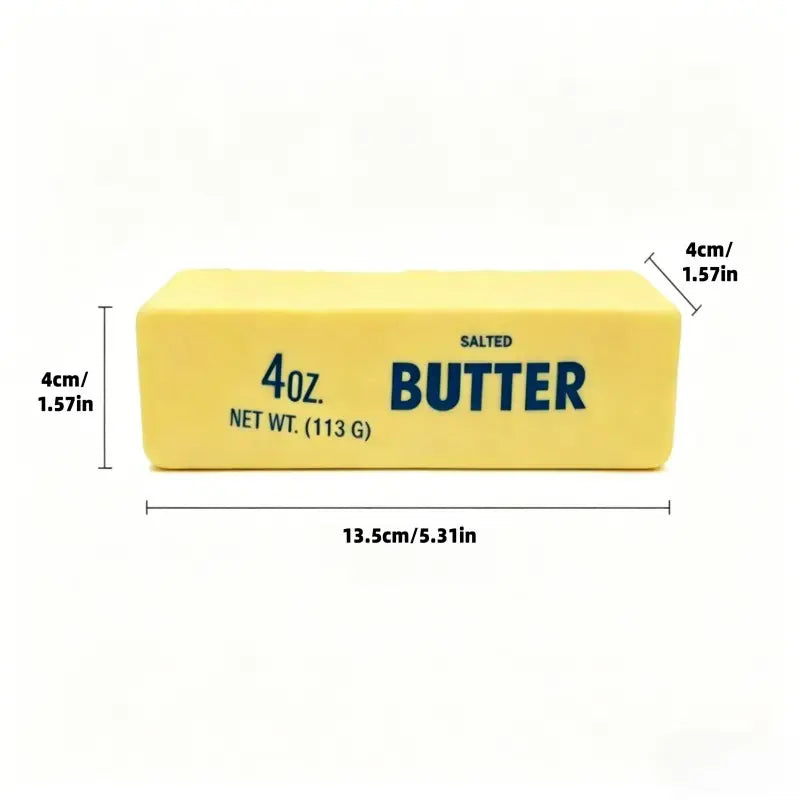 Ultra-Realistic Butter Squishy Toy: The Slow-Rising Stress Buster