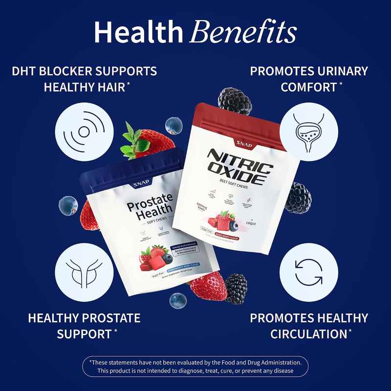 Doctor-Formulated Men's Health & Vitality Soft Chews