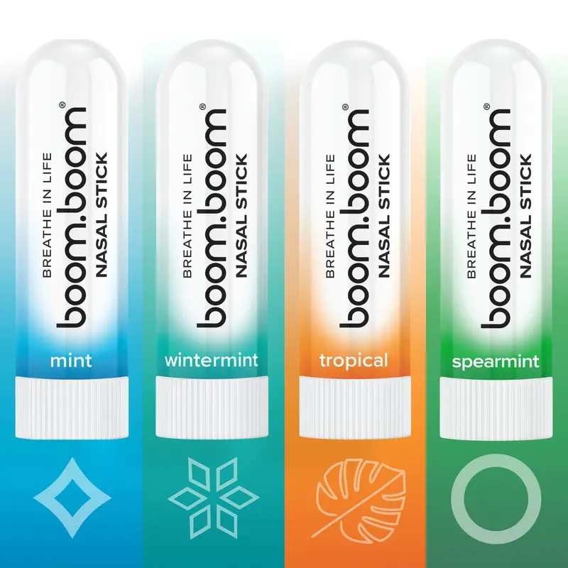 Instant Refresh Natural Aromatherapy Nasal Inhaler Stick