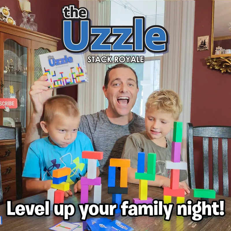 3D Wooden Block Stacking & Pattern Matching Family Strategy Game