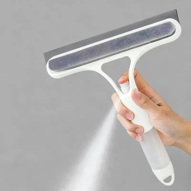 All-in-One Spray Window Squeegee & Glass Cleaner