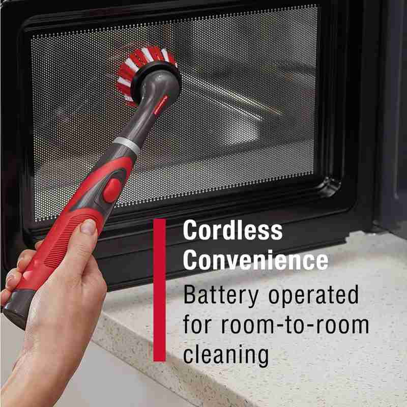 Power Scrub Through Stubborn Grime Effortlessly