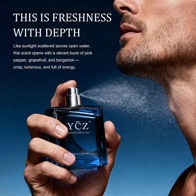 Long-Lasting Marine Woody Fragrance for Men