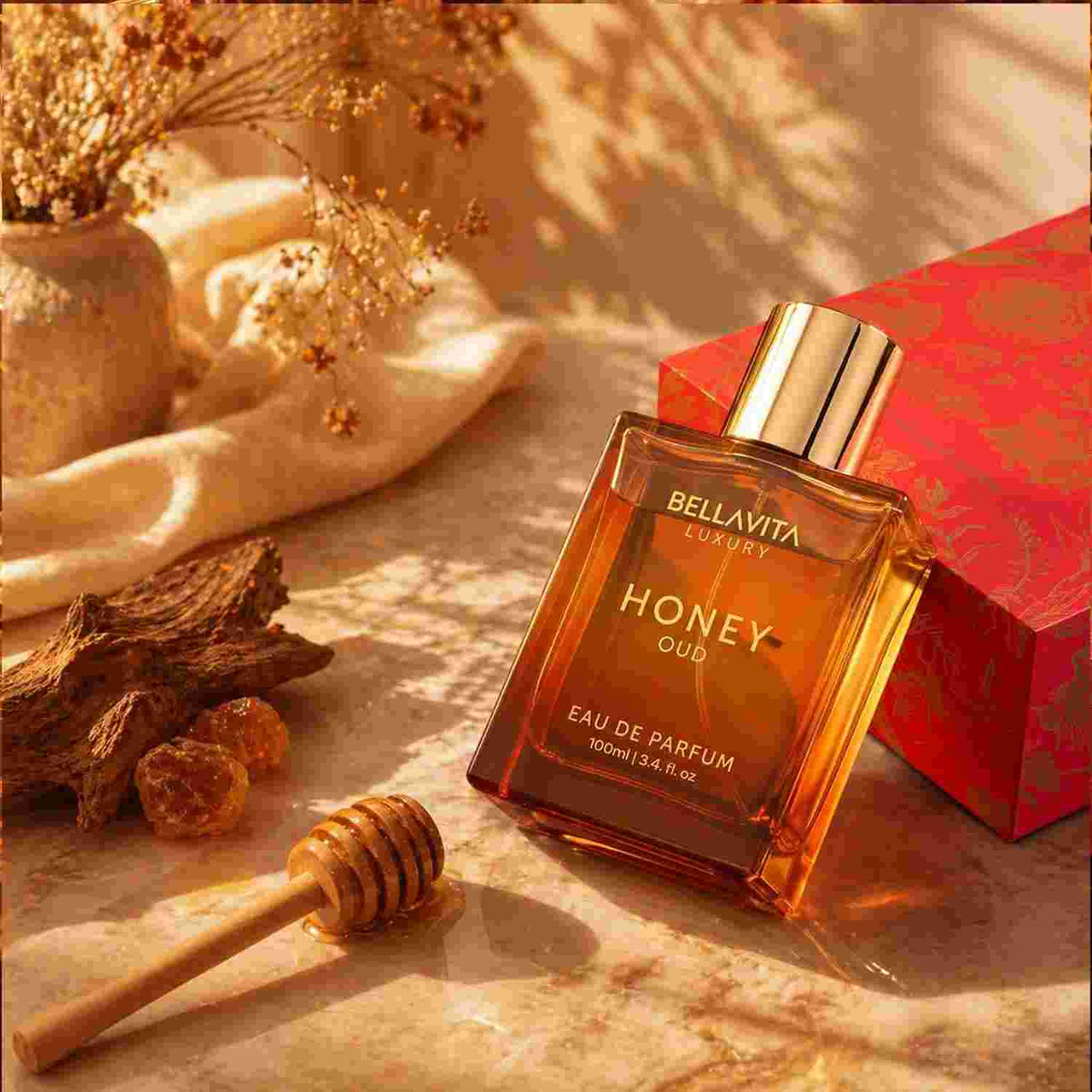 Long-Lasting Honey Oud Eau De Parfum – Sweet Warm Luxury Fragrance