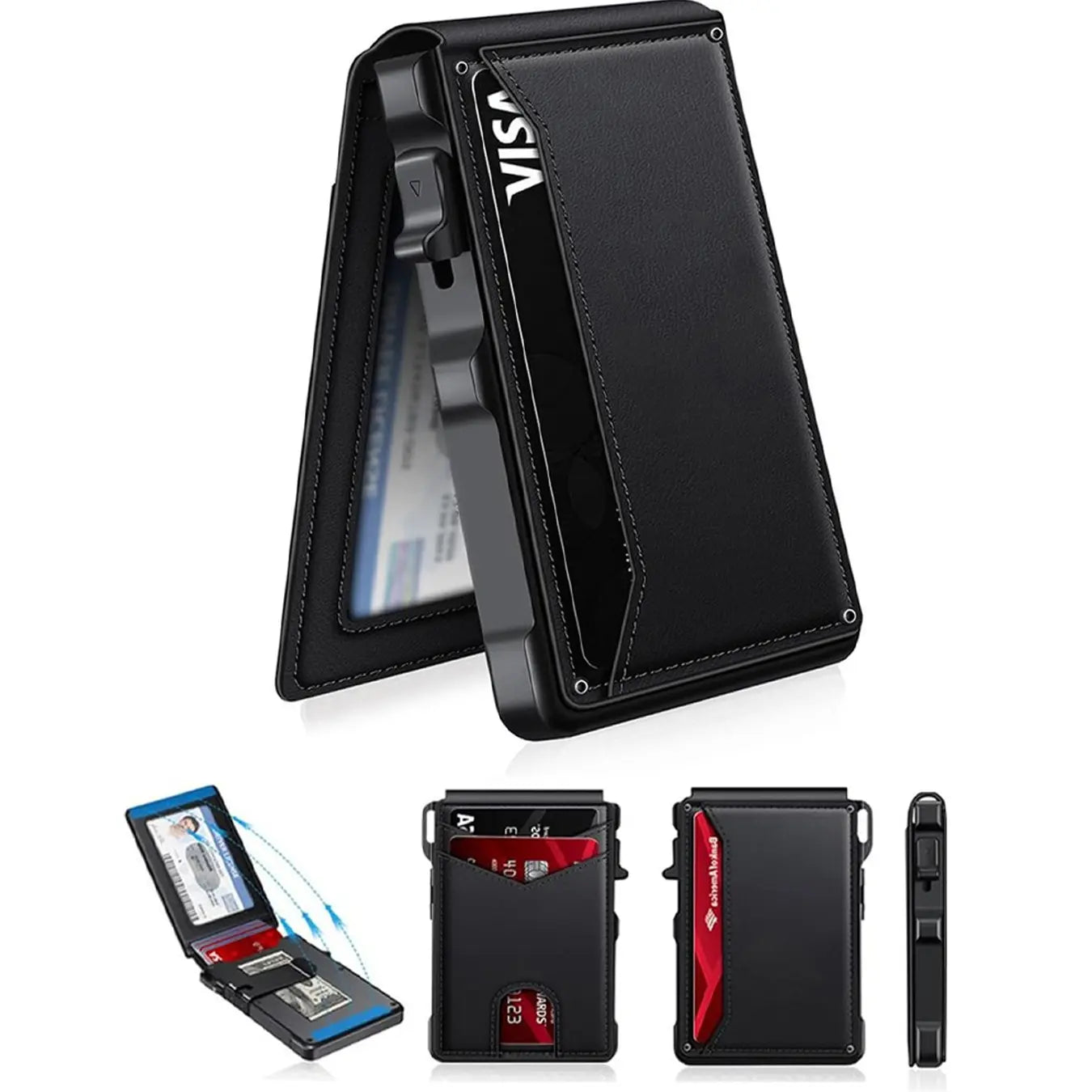 Ditch The Bulk: Instant Pop-Up Minimalist Slim Wallet