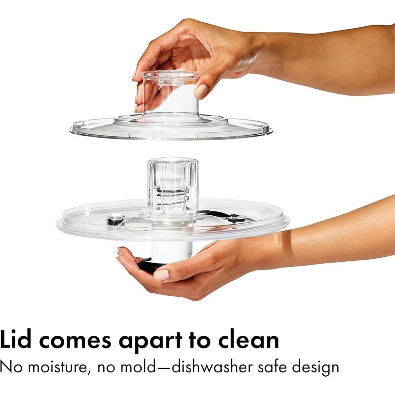 Crisp Greens in One Press - Quick-Dry Salad Spinner