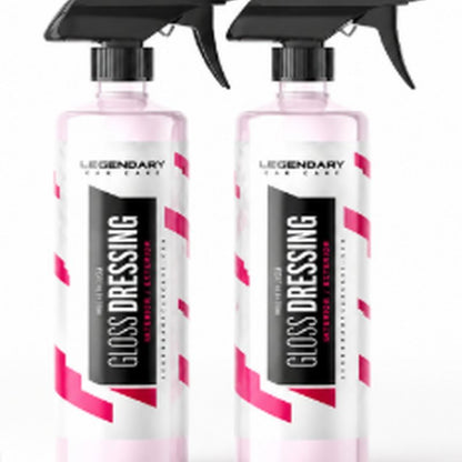 High-Gloss Interior & Exterior Dressing Spray for Ultimate Wet Shine & UV Protection