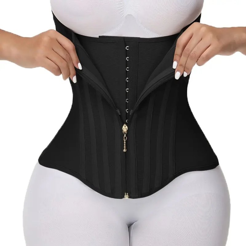 Instant Hourglass Shaping Waist Trainer with Zipper & Hooks