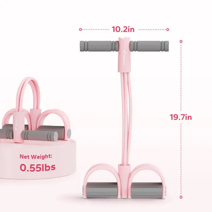 Full-Body Home Fitness Pedal Resistance Band
