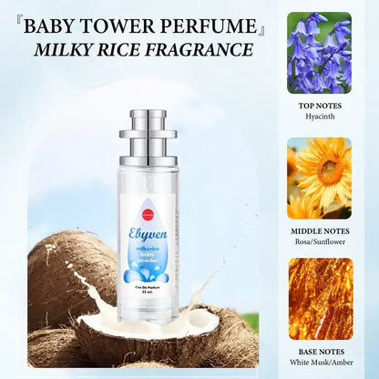 Comforting Milk & Rice Baby Powder Eau De Parfum — Ultra-Soft, Clean & Long-Lasting Fragrance