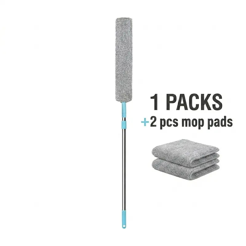 Flexible Gap Duster with Telescopic Extension Pole
