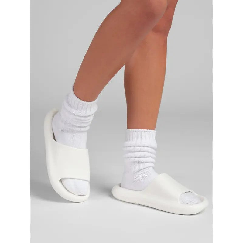 Cloud-Like Comfort Slides With Ultra Soft Cushion Support