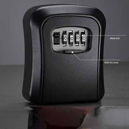 Wall Mount Combination Key Lock Box for Home & Spare Key Security