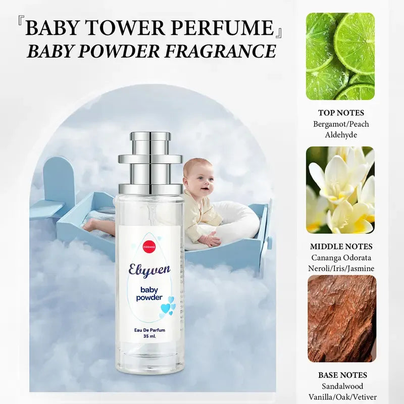 Comforting Milk & Rice Baby Powder Eau De Parfum — Ultra-Soft, Clean & Long-Lasting Fragrance
