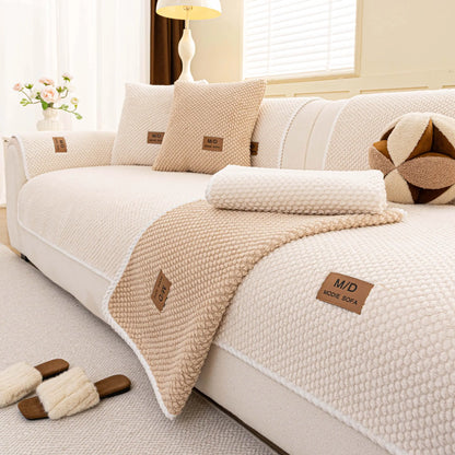 Non-Slip Pet-Friendly Sectional Couch Cover