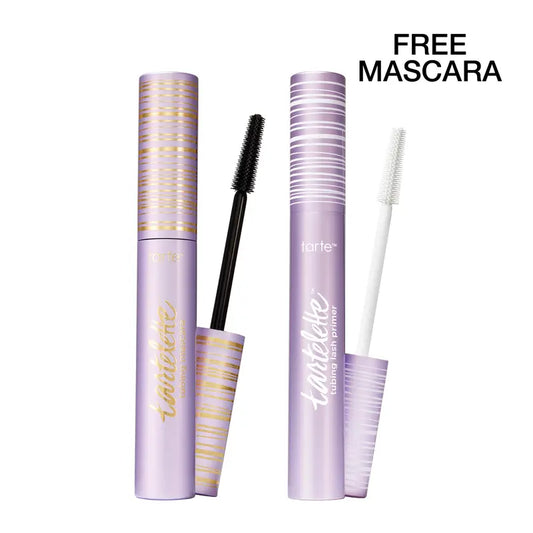 24H Flake-Free Tubing Lash Primer & Mascara Duo for Extreme Length, Lift & Volume