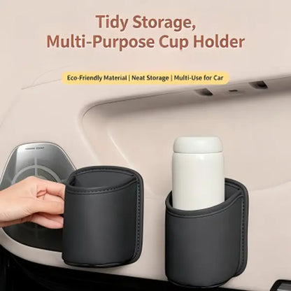 Universal Leather Car Vent & Backseat Storage Pocket