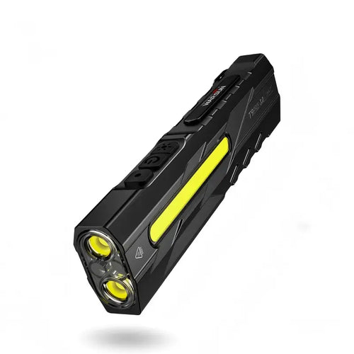 Ultra-Bright EDC Dual-LED Pocket Flashlight with UV & Side Work Light