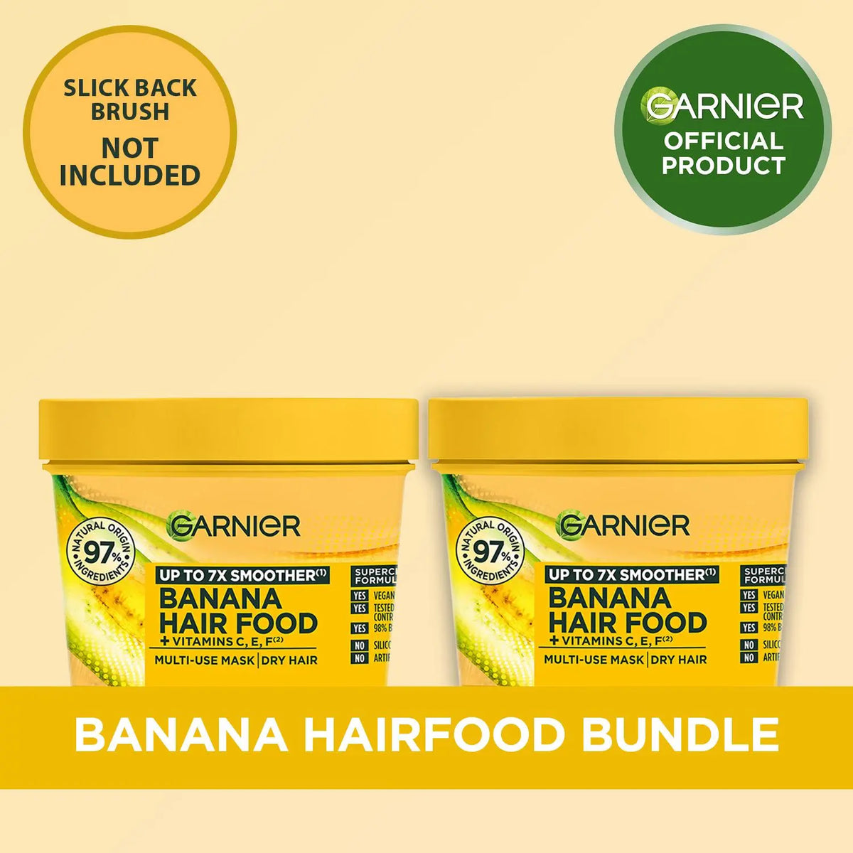 Ultra-Nourishing 3-in-1 Banana Hair Mask for Intense Moisture & Shine