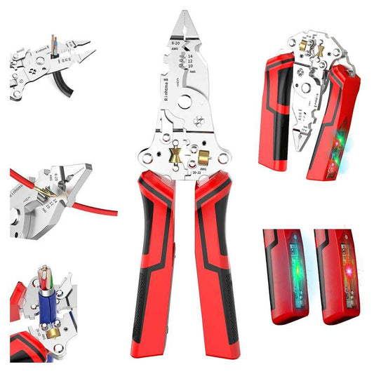 [BUY 1 GET 1 FREE] All-In-One Smart Wire Stripper with Voltage Detection