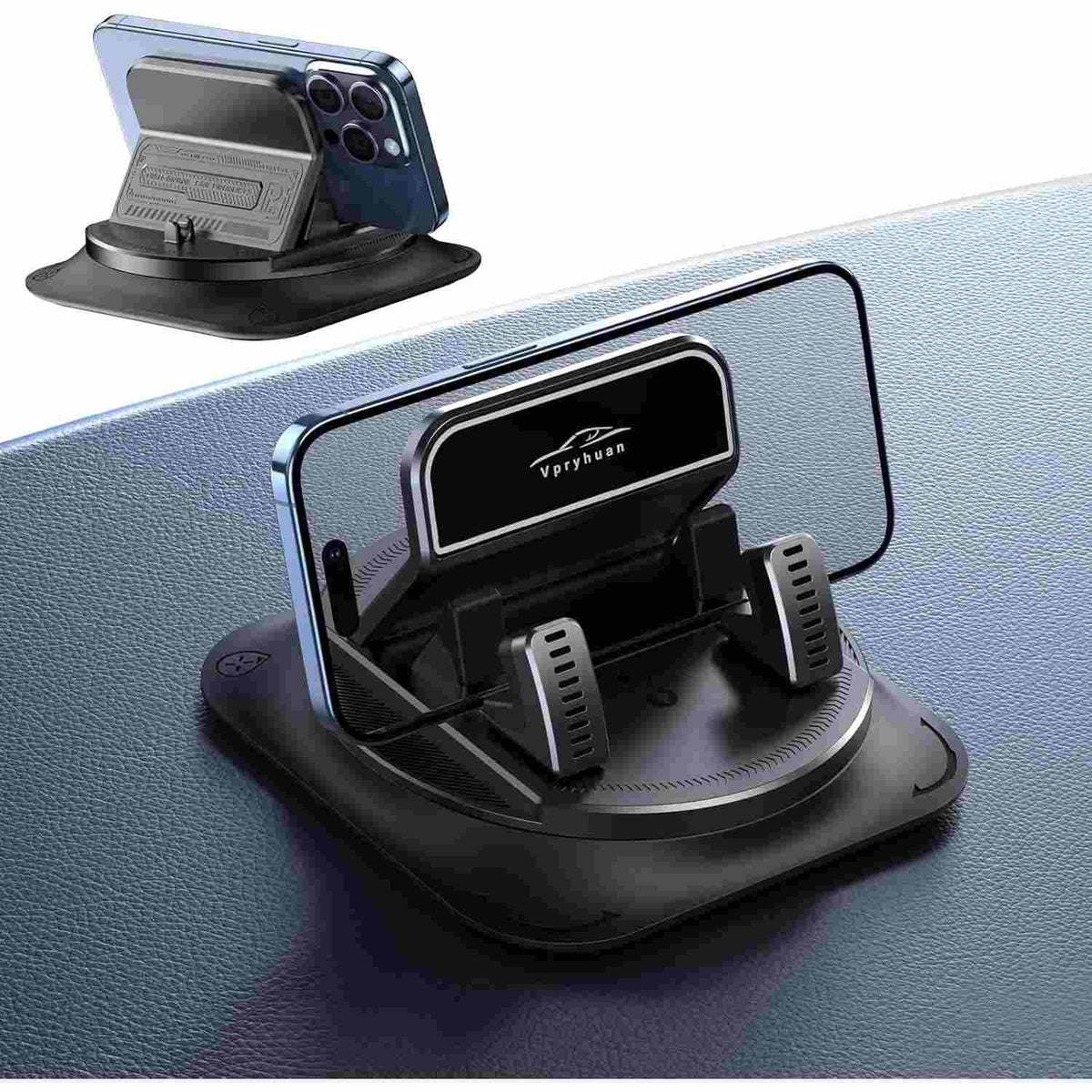 Ultra-Stable 360° Rotatable Mech Car Phone Holder