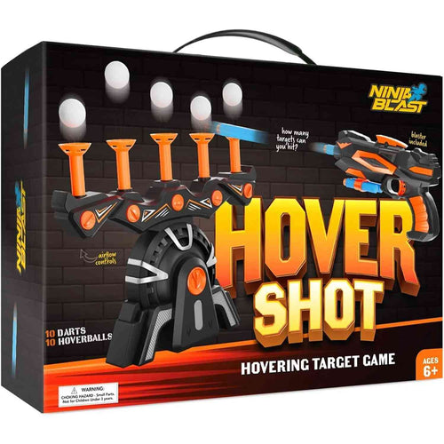 Floating Hover Target Game Set with Blaster & Darts