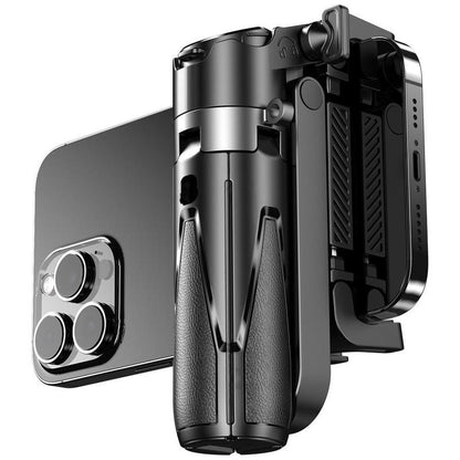 P15 Mini Grip Quadripod – Hold, Shoot & Stand with One Compact Phone Tool