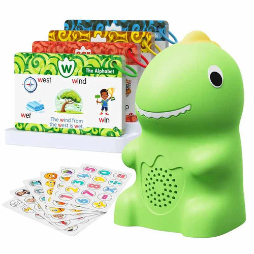 Interactive Dinosaur Sight Word Reader & Phonics Talking Flashcards