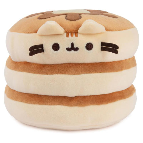Ultra-Soft Stacked Pancake Cat Plush Cushion