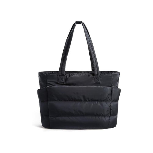 Ultra-Lightweight Multi-Compartment Puffy Tote Bag