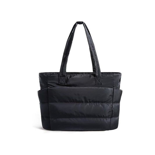 Ultra-Lightweight Multi-Compartment Puffy Tote Bag