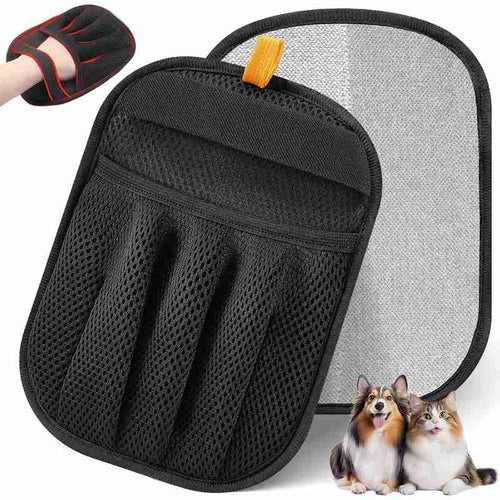 Effortless Electrostatic Pet Hair Remover Mitts – Instant Clean with Every Swipe