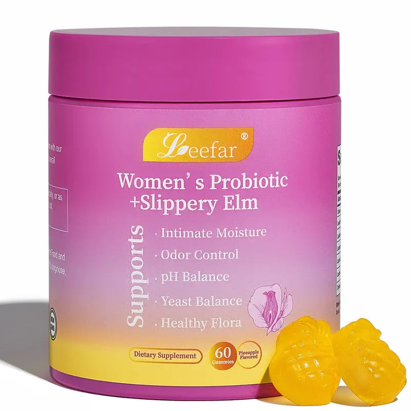 Feminine Probiotics Gummies: Restore Natural Intimate Moisture & Daily pH Balance