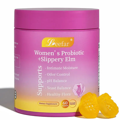 Feminine Probiotics Gummies: Restore Natural Intimate Moisture & Daily pH Balance