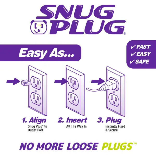 Instant Loose Outlet Fixer – Firmly Lock Plugs in Place