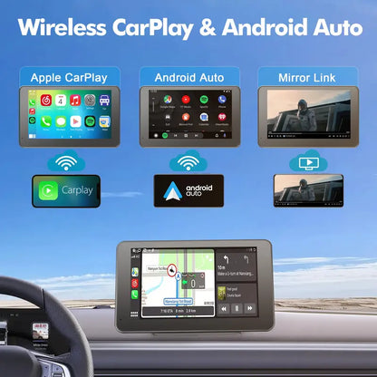 7 inch Drive Smarter with Smart Wireless Touchscreen Display & Instant GPS Navigation
