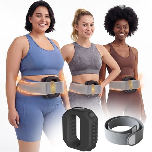 Deep Tissue Fascia Ring Massager with Hands-Free Belt