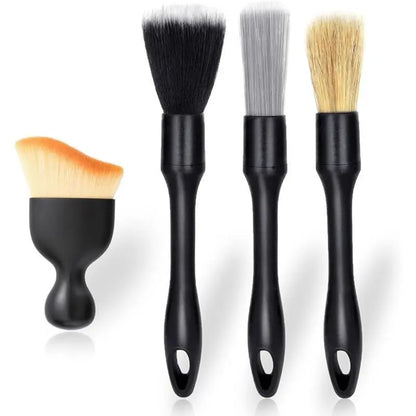 Precision Auto Detailing Brushes for Scratch-Free Interior & Exterior Cleaning