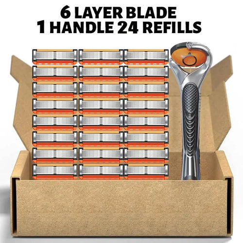 Ultra-Smooth 6-Layer Razor Kit