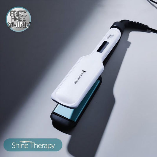 Salon-Quality Straightening with Argan Oil & Keratin Care