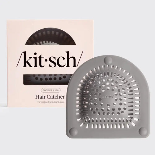 No-Slip Shower Drain Hair Catcher with Rapid-Flow Anti-Clog Design