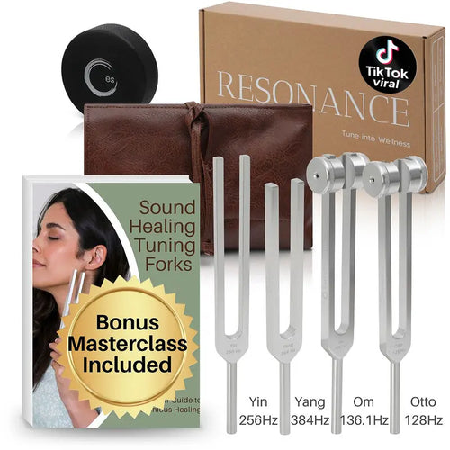 Harmonic Sound Healing Tuning Fork Set – Deep Frequency Relaxation & Energy Balance