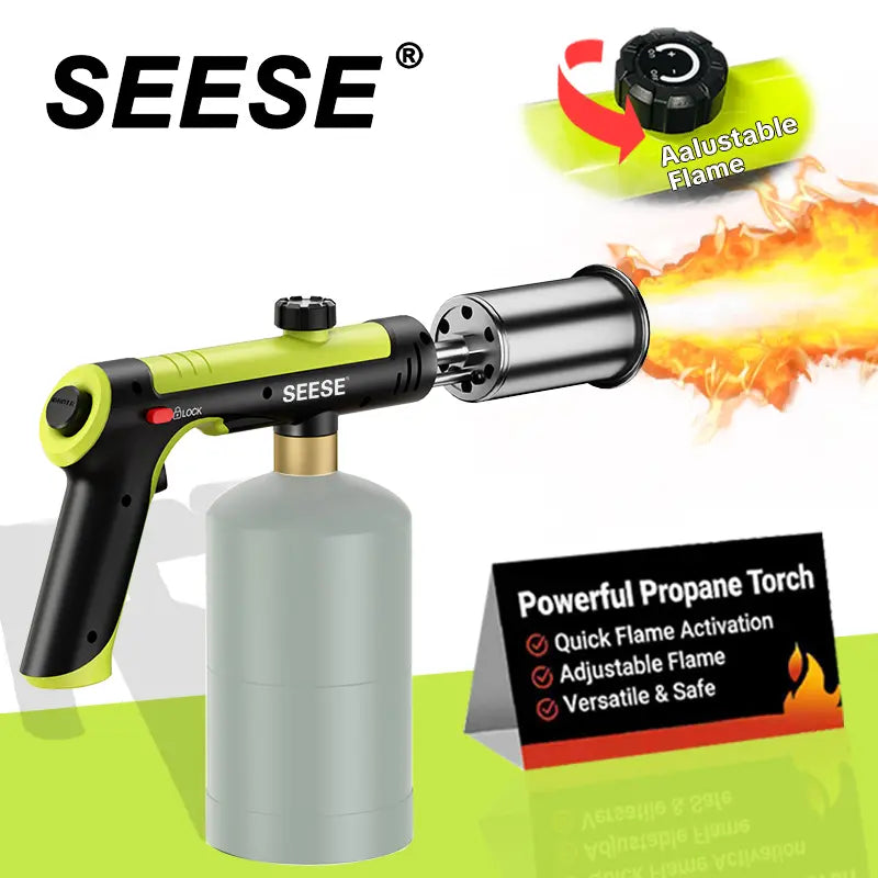 Instant One-Touch High-Power Propane Torch for Weed Burning & Grill Lighting