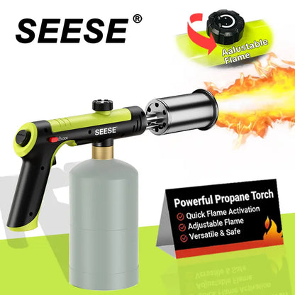 Instant One-Touch High-Power Propane Torch for Weed Burning & Grill Lighting