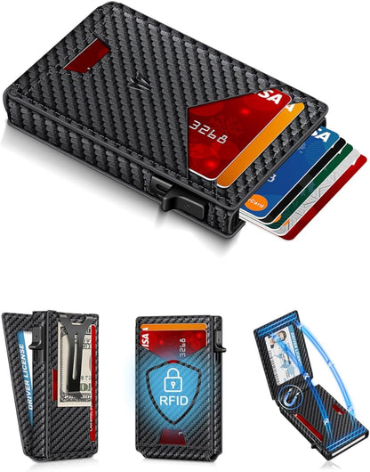 Ditch The Bulk: Instant Pop-Up Minimalist Slim Wallet