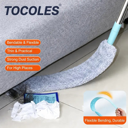Flexible Gap Duster with Telescopic Extension Pole