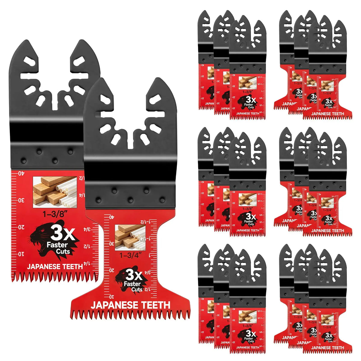 Ultra-Fast Japanese Tooth Oscillating Multitool Saw Blades
