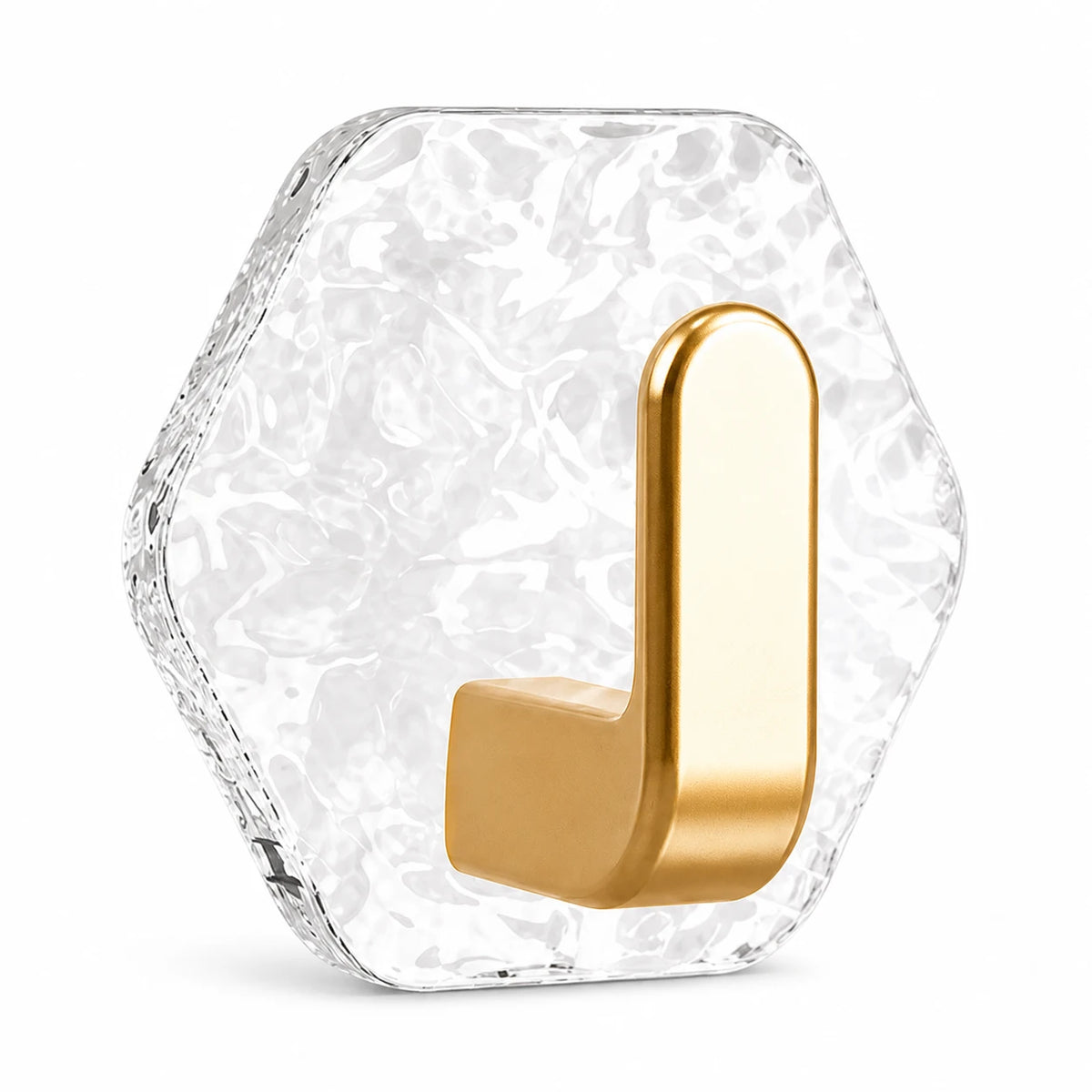 Luxury Crystal Self-Adhesive Wall Hooks – No Drilling Heavy Duty Adhesive Holders
